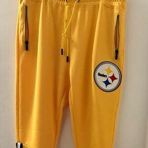 NFL Pittsburgh Steelers Sweatpants Fleece size 3XL, authentic pre owned